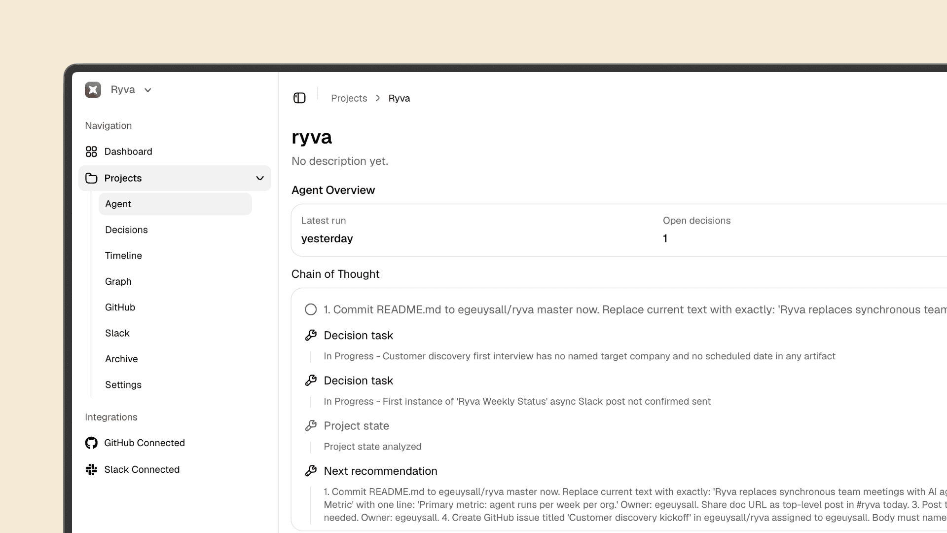 Ryva reliability and monitoring preview
